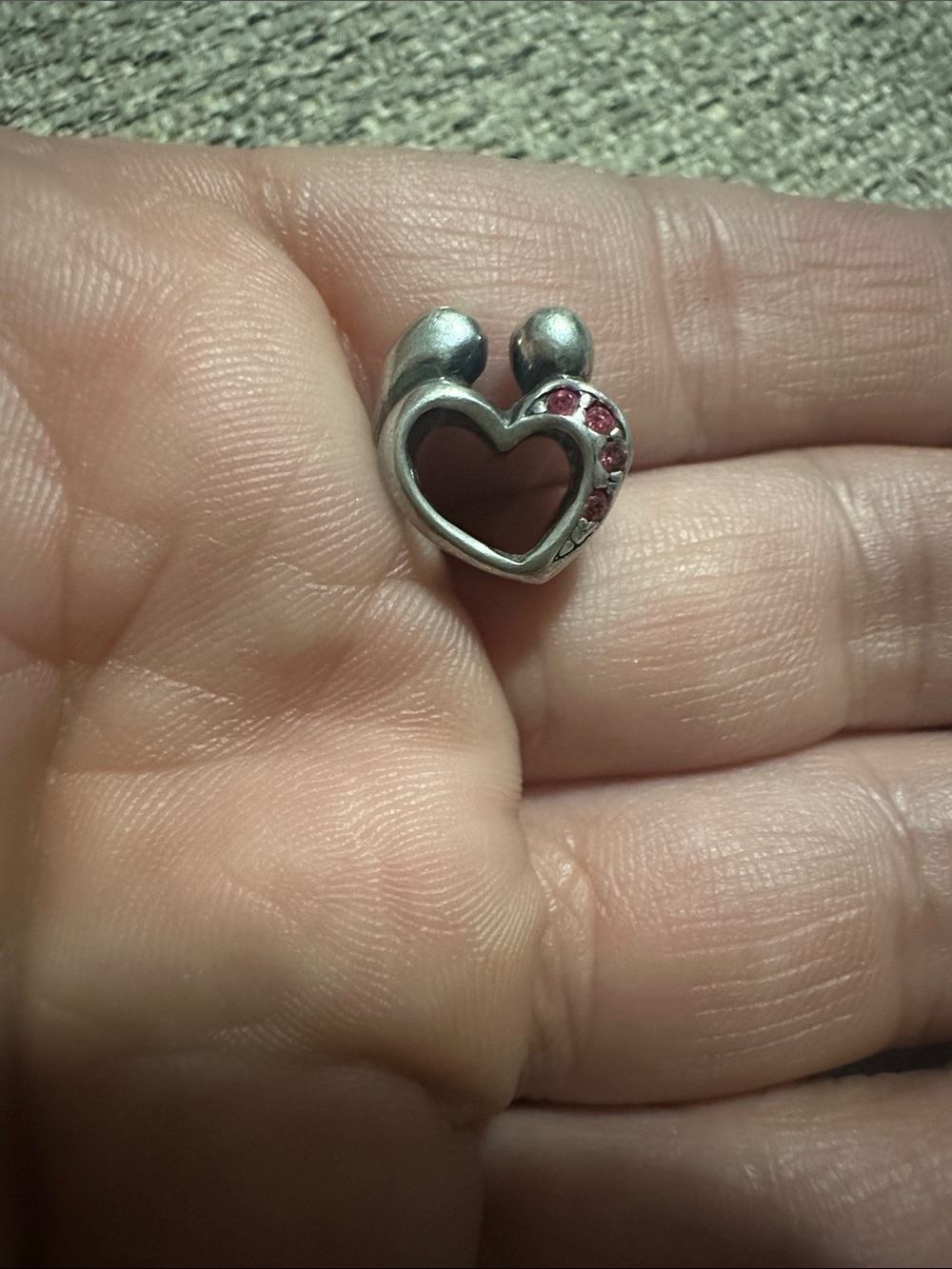 Sterling Charmed “Mother and Child” Charm